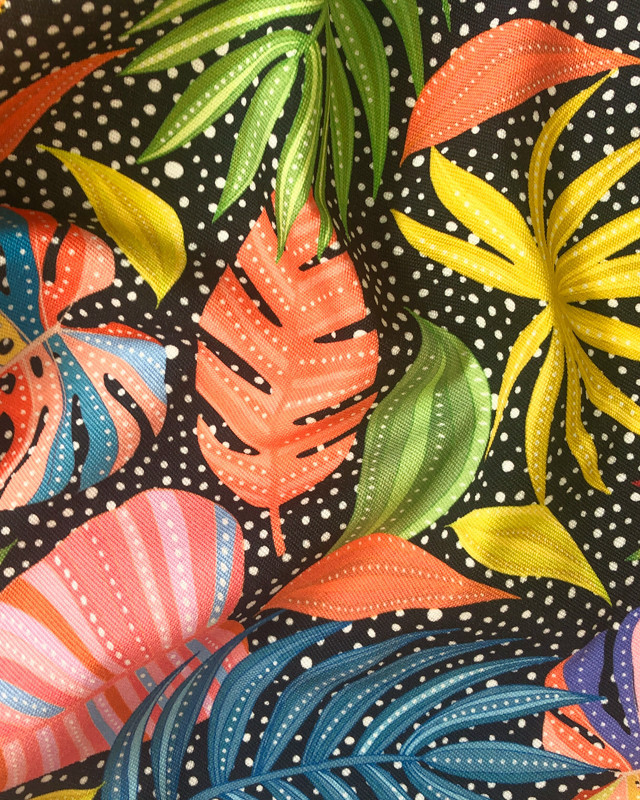 Outdoor Digital Dralon Féerie Tropicale - Maison Klem